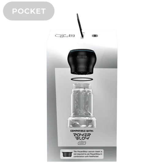 KIIROO - MASTURBADOR DE BOLSILLO FEEL CRYSTAL DE KIIROO TRANSPARENTE