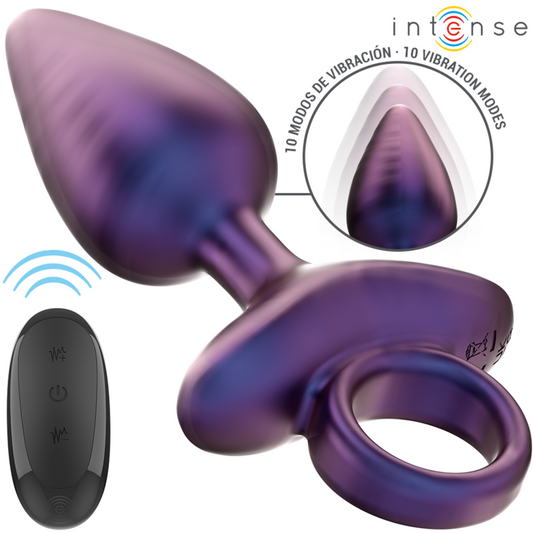 INTENSE - VIBRADOR MICHAEL PLUG ANAL MODELO 2 CONTROL REMOTO