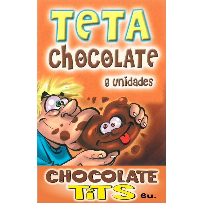 DIABLO PICANTE - 6 CHOCOLATES DE TETAS SEXYS