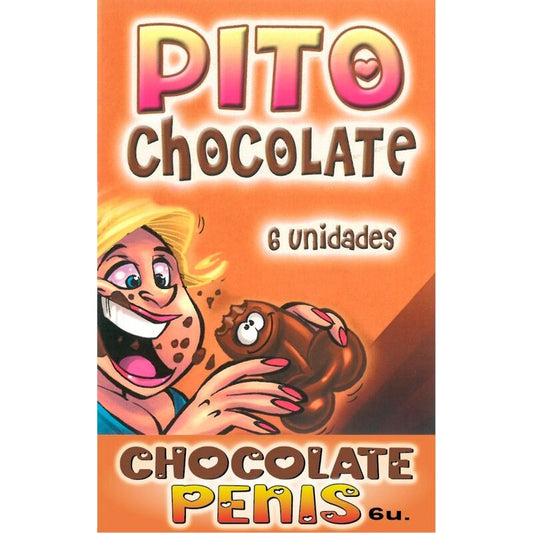 DIABLO PICANTE - CAJA DE 6 BOMBONES CON FORMA DE PENE