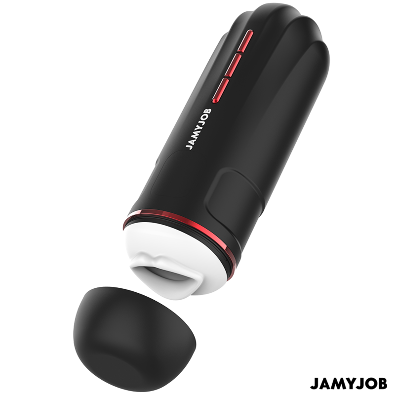 JAMYJOB - MASTURBADOR AUTOMÁTICO MEGABITE CON 5 MODOS DE SUCCIÓN Y VIBRACIÓN