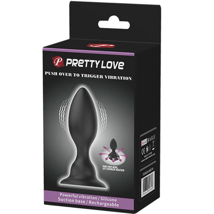 PRETTY LOVE - PLUG ANAL VIBRANTE PRETO