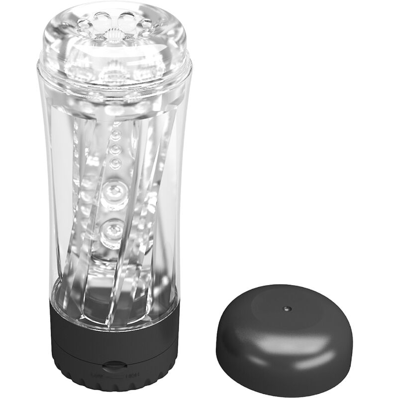 PRETTY LOVE - MASTURBADOR MASCULINO TAMARA MULTIVELOCIDAD VIBRADOR NEGRO