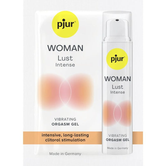 PJUR - WOMAN LUST GEL VIBRANTE INTENSO DOSIS MONO PARA EL ORGASMO 1.5 ML