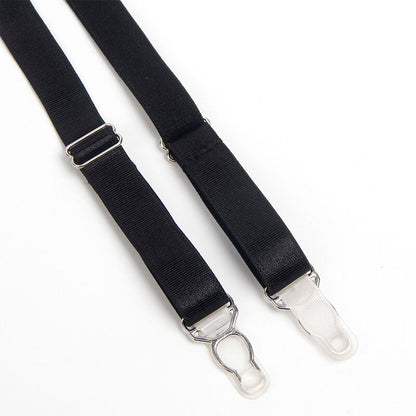 SUBBLIME - 955243 SUJETADOR BONDAGE NEGRO CON LIGUERO L/XL