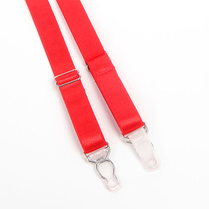 SUBBLIME - 955267 Conjunto de sujetador y liga rojo con liga L/XL