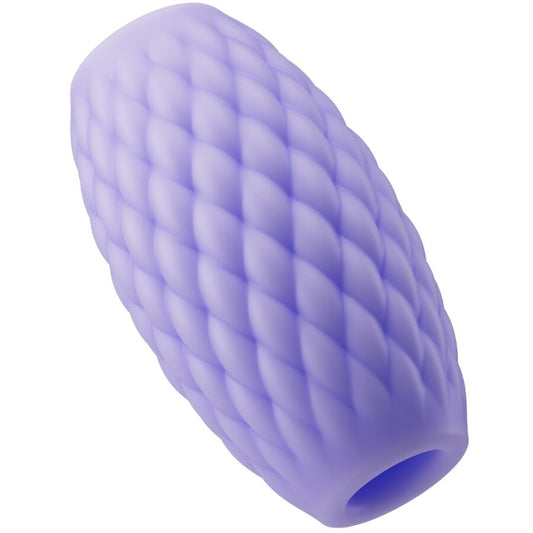 PRETTY LOVE - MASTURBADOR MASCULINO DE SILICONA PÚRPURA ATHENA EROS