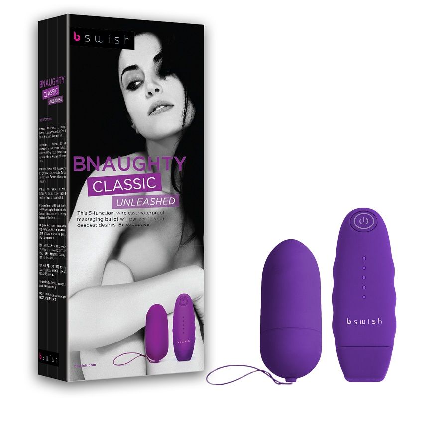 B SWISH - CONTROL REMOTO ROSA CLÁSICO BNAUGHTY DESATADO 