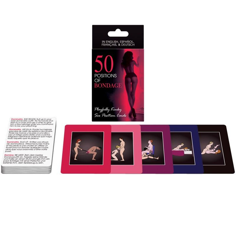 KHEPER GAMES - 50 POSICIONES DE CARTAS DE BONDAGE