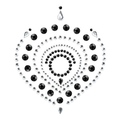 BIJOUX - INDISCRETS FLAMBOYANT NEGRO Y PLATA