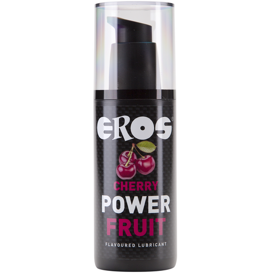 Lubricante Eros Cherry Power sabor frutal 125 ml
