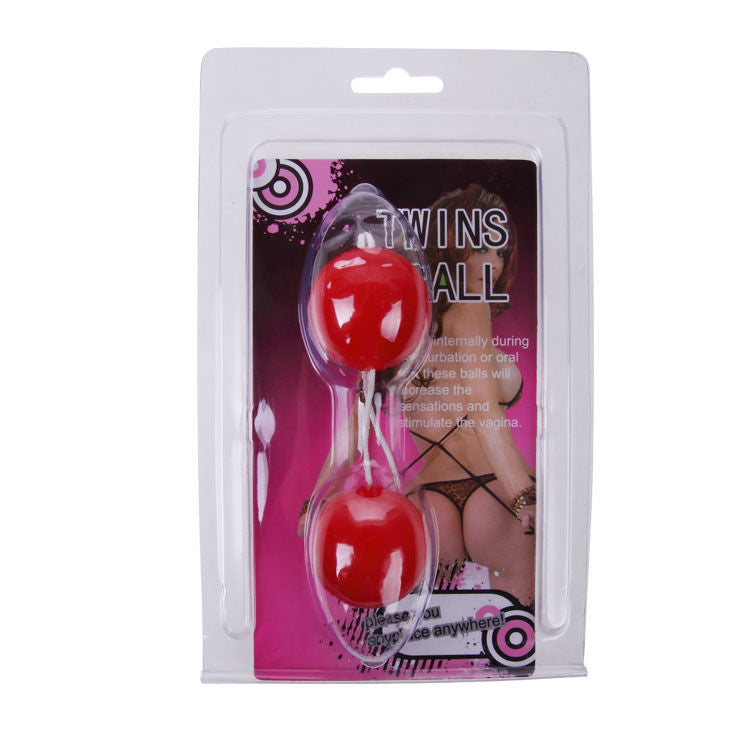 BAILE - BOLAS GEMELAS ROSAS BOLAS CHINAS UNISEX