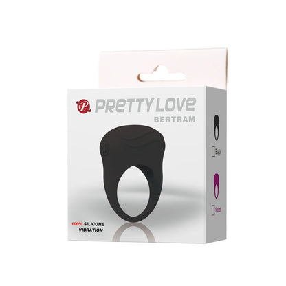PRETTY LOVE - ANILLO VIBRADOR BERTRAM NEGRO BERTRAM NEGRO