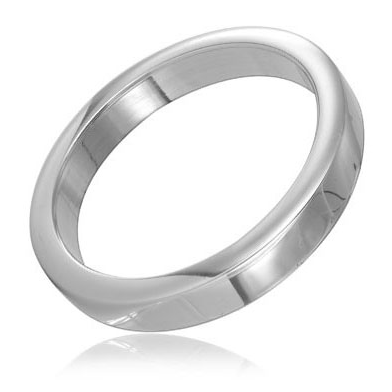 ANILLO PARA PENE DE METAL DURO - METAL GRUESO 55MM