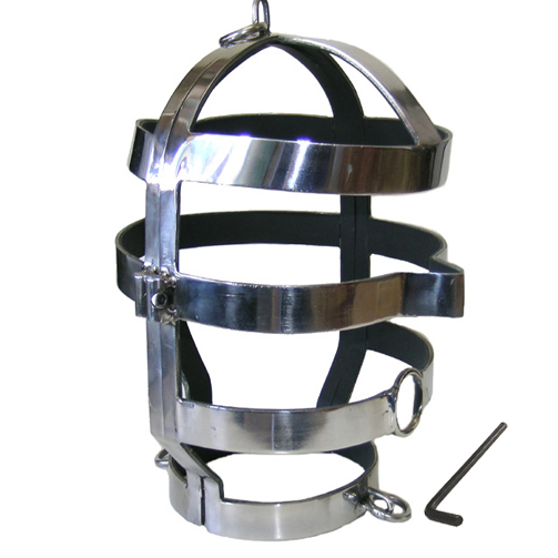 MÁSCARA DE COLLAR DE ACERO - METAL DURO