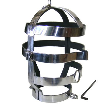 MÁSCARA DE COLLAR DE ACERO - METAL DURO
