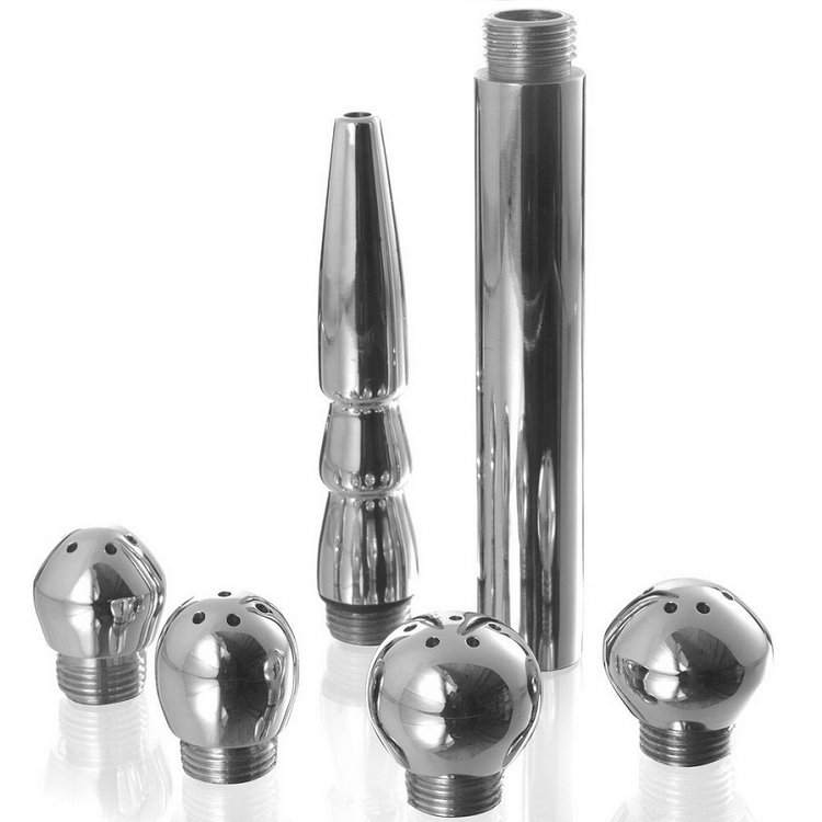 METAL HARD - VAGINAL/ANAL CLEANING SET 5 UNITS