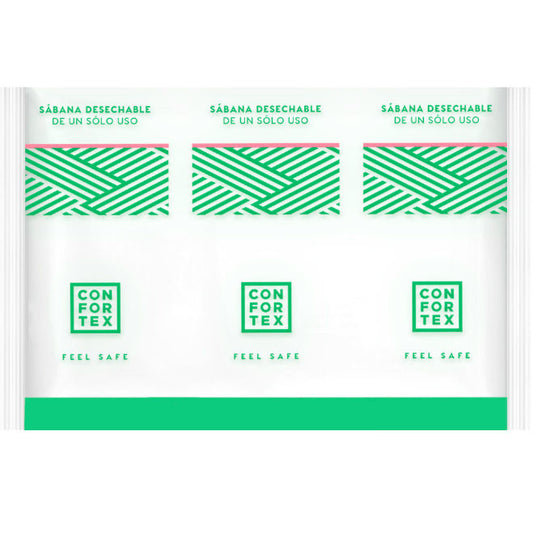 CONFORTEX - SÁBANAS HIGIÉNICAS DESECHABLES, BOLSA INDIVIDUAL