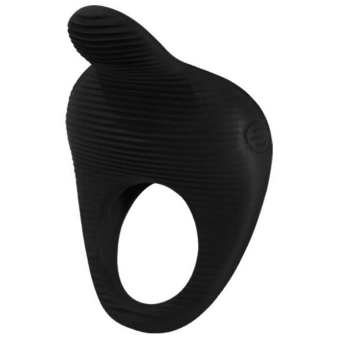 PRETTY LOVE - ANILLO VIBRADOR NEGRO DEDAL