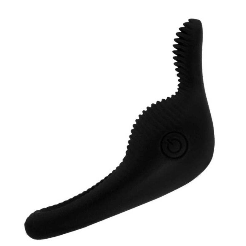 PRETTY LOVE - ANILLO VIBRADOR NEGRO DEDAL