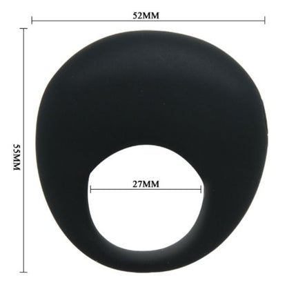 PRETTY LOVE - ANILLO VIBRADOR NEGRO