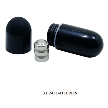 PRETTY LOVE - ANILLO VIBRADOR NEGRO