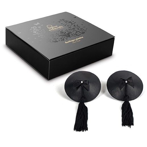 JOYERÍA - CUBREPUNTAS BURLESQUE NEGROS