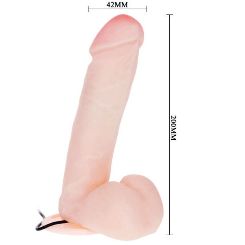 BAILE - DILDO VIBRADOR REALISTA 20 CM