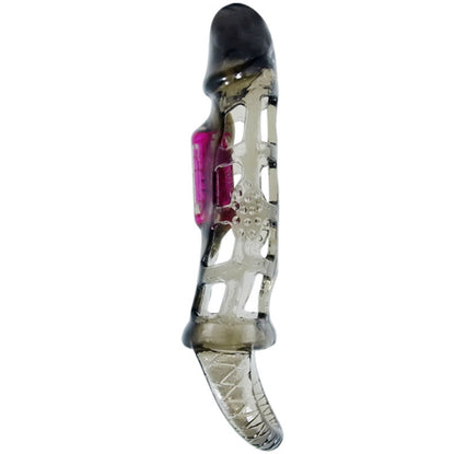 BAILE - FUNDA DE EXTENSIÓN DE PENE CON VIBRADOR Y MANGO DE 13,5 CM