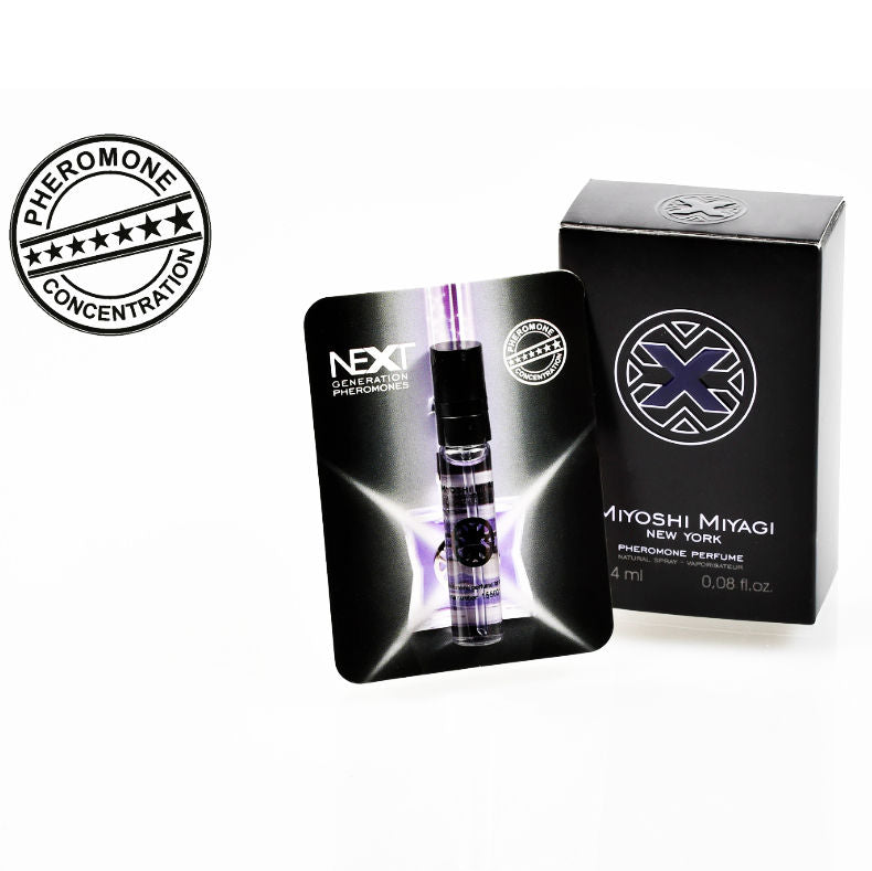 MIYOSHI MIYAGI - PERFUME DE FEROMONAS DE NUEVA YORK PARA HOMBRE 2.4ML