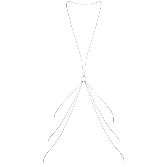 BIJOUX - MAGNIFIQUE CORRENTES DE METAL PARA O CORPO 8 PRATA