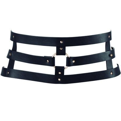 BIJOUX - CINTURÓN INDISCRETS MAZE CON ASA - NEGRO