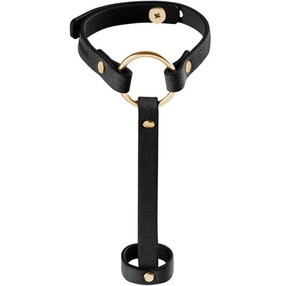 JOYERÍA - ARNÉS/PULSERA INDISCRETS MAZE BLACK MO