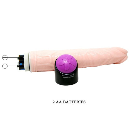 BAILE - ADOUR CLUB VIBRADOR REALISTA 23 CM NATURAL