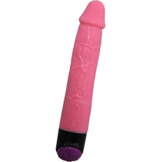 BAILE - VIBRADOR SEXUAL REALISTA COLOR ROSA 23 CM