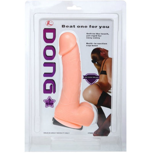 BAILE - DILDO REALISTA CON VIBRACIÓN Y ROTACIÓN DE 20 CM