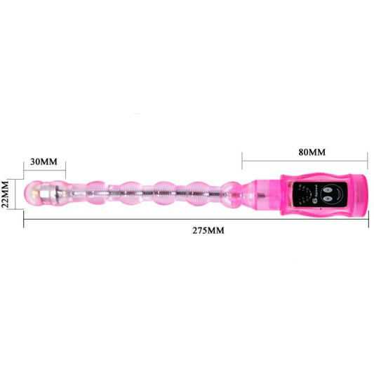 BAILE - DISTORO TRIPLE PINK STIMULATOR