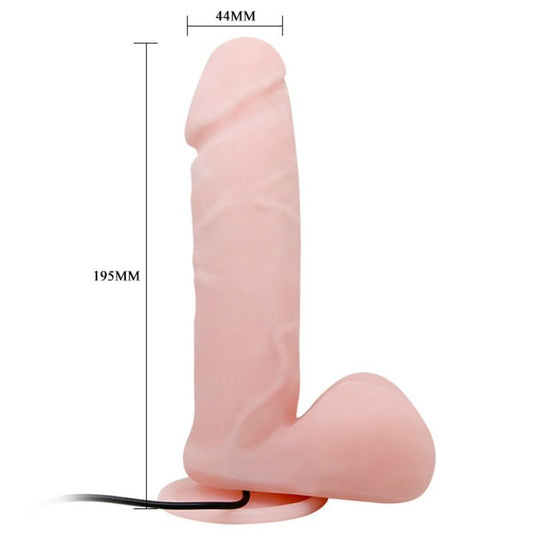 BAILE - VIBRADOR REALISTA OLIVER CON FUNCIÓN DE ROTACIÓN