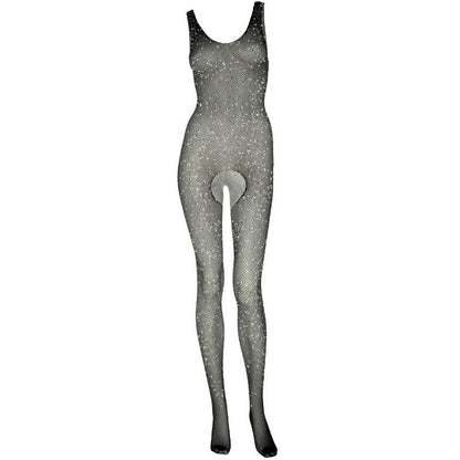 LEG AVENUE - BODYSTOCK DE RED DE TIRANTES TALLA ÚNICA