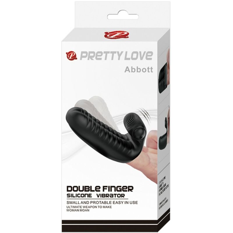 PRETTY LOVE - ESTIMULADOR DEDAL NEGRO ABBOTT