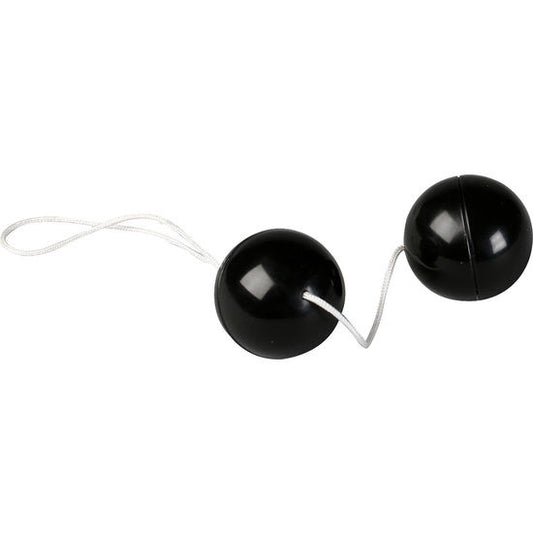 SIETE CREACIONES - BOLAS ORGÁSMICAS NEGRAS SUPERSUAVES