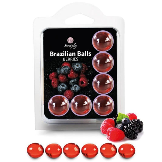SECRETPLAY - BOLAS BRASILEÑAS FRUTAS DEL BOSQUE
