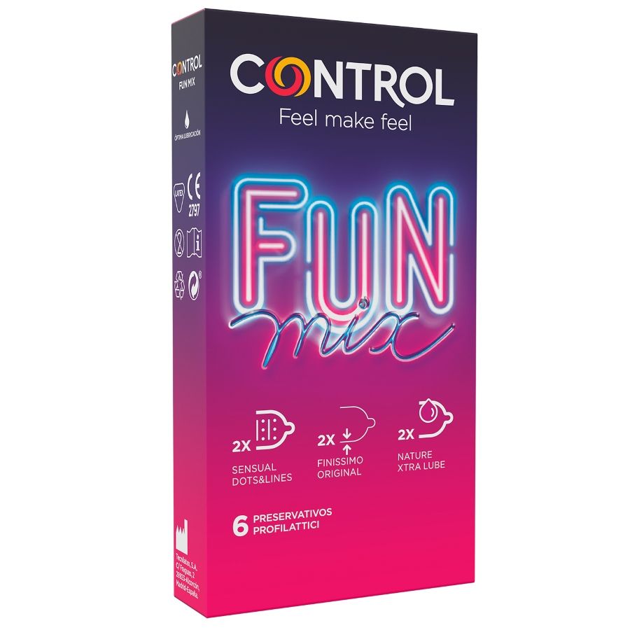 CONTROL - SIENTE DIVERSIÓN MIX 6 PIEZAS