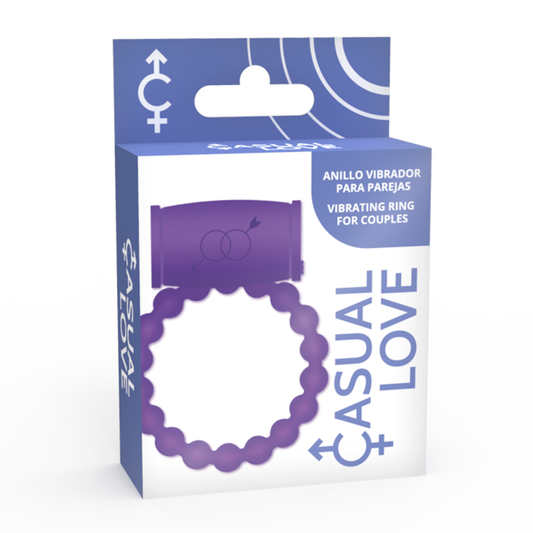 CASUAL LOVE - ANILLO VIBRADOR 25 PAREJAS VIOLETA