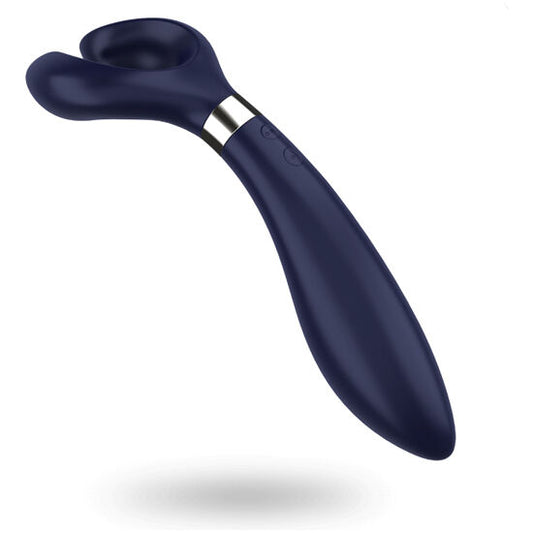 SATISFYER - MULTIVIBRADOR DIVERSIÓN SIN FIN 3 AZUL