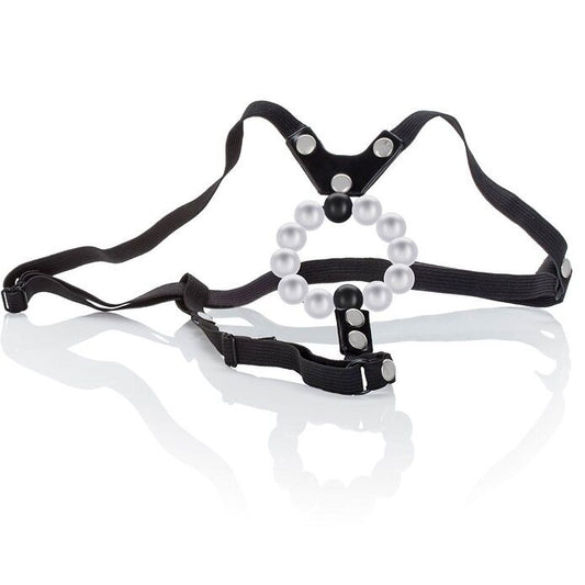 CALEXOTICS - LOVERS THONG W. PEARLS OF PLEASURE