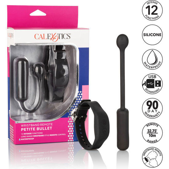CALEXOTICS - PULSERA PEQUEÑA CON CONTROL REMOTO BALA