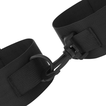 DARKNESS - PUÑOS DE NYLON NEGROS PARA EL TOBILLO