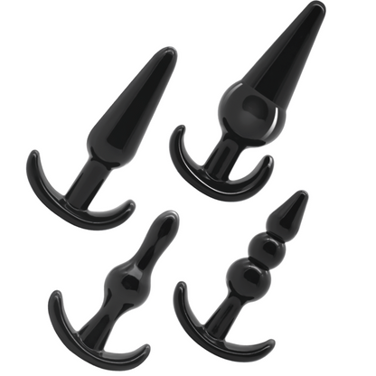 JUGUETES ADICTO - SET DE 4 TAPONES ANALES