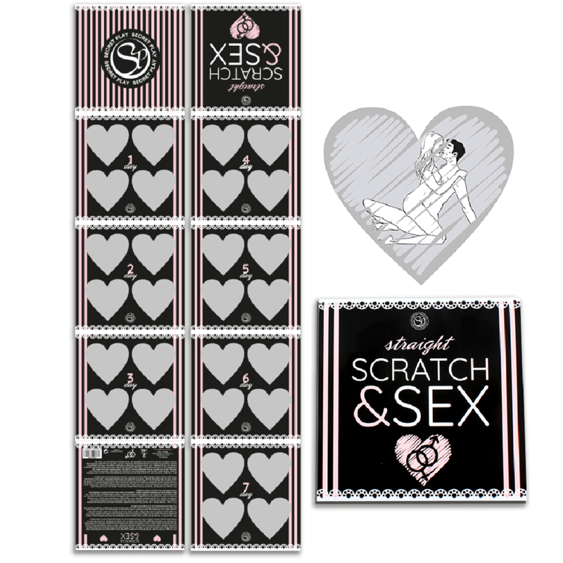 SECRETPLAY - JUEGO DE RASCA Y SEXO PARA PAREJAS HETEROSEXUALES (ES/EN/FR/PT/DE)